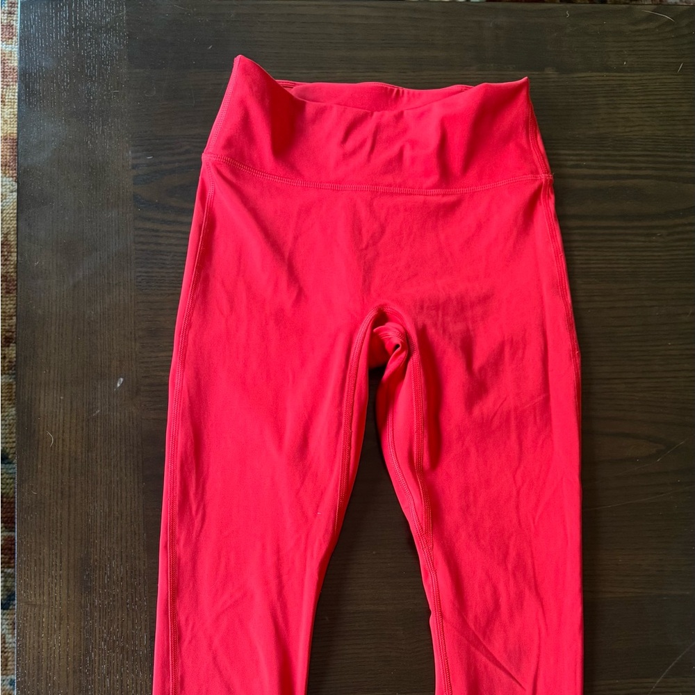 Fabletics Heated Red Leggings